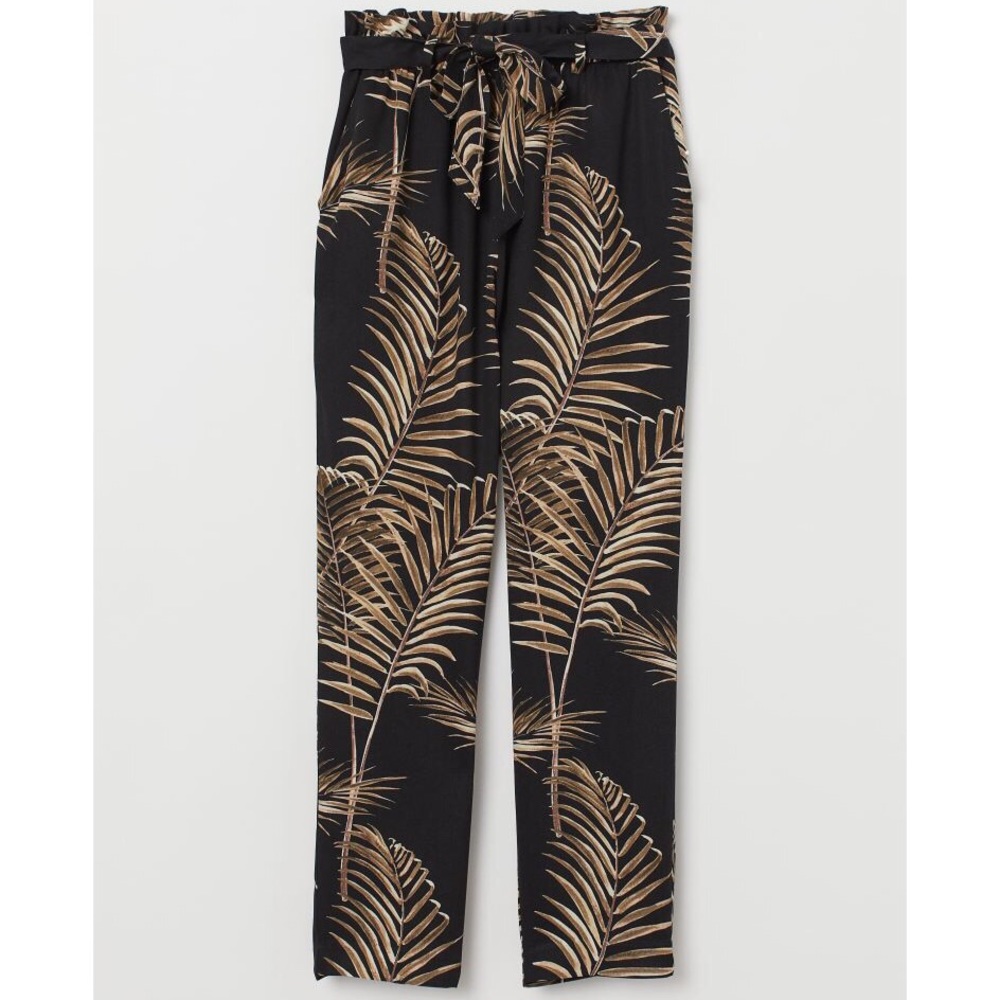 🌴Palm Print Pants